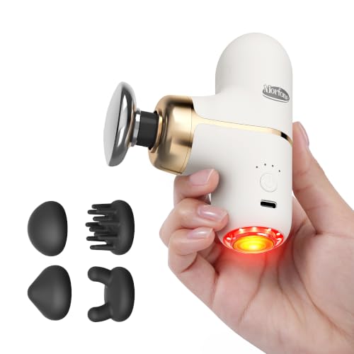Super Mini Massage Gun with Heat & Red Light