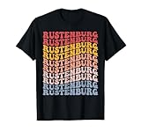 Rustenburg City Groovy Retro T-Shirt