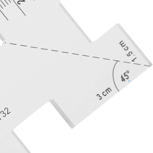 Miniatura 9 de 2 reglas de retazos, mini medidor de medición de mano para el hogar, regla de costura y costura, para un corte fácil de precisión