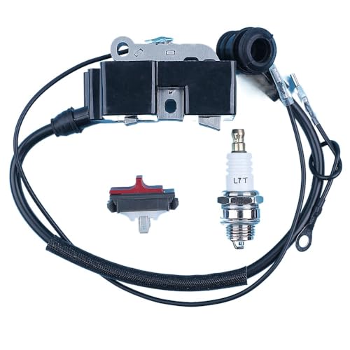 Bobine d'allumage pour tronçonneuse Husqvarna 365 372XP et kit bougie interrupteur - 3