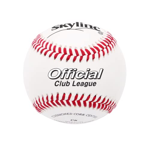Skyline Pk-030 Blem Baseballs 12 Pack - Leather Dozen Baseballs For Little, Collegiate, Major League Baseball Training Practice Baseballs Baseballs For Pitching, Throwing Baseball Gift #TOP1