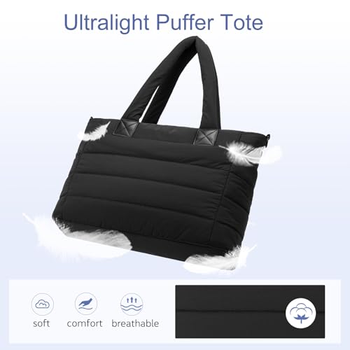 Bolso Tote acolchado grande para mujer GASSDA miniatura 6