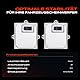 Frankberg 2x Xenon Steuergerät Beleuchtung beidseitig Kompatibel mit 3er E46 3er Cabriolet E46 3er Coupe E46 6er E63 6er Cabriolet E64 X3 E83 Min.i R50 R53 Replace# 601050