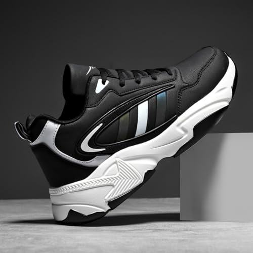 Men's Chunky Sole Sports Sneakers, Fashion Casual Footwear - Fashionable for Street Basketball, Gym Workouts & Daily Commutes4