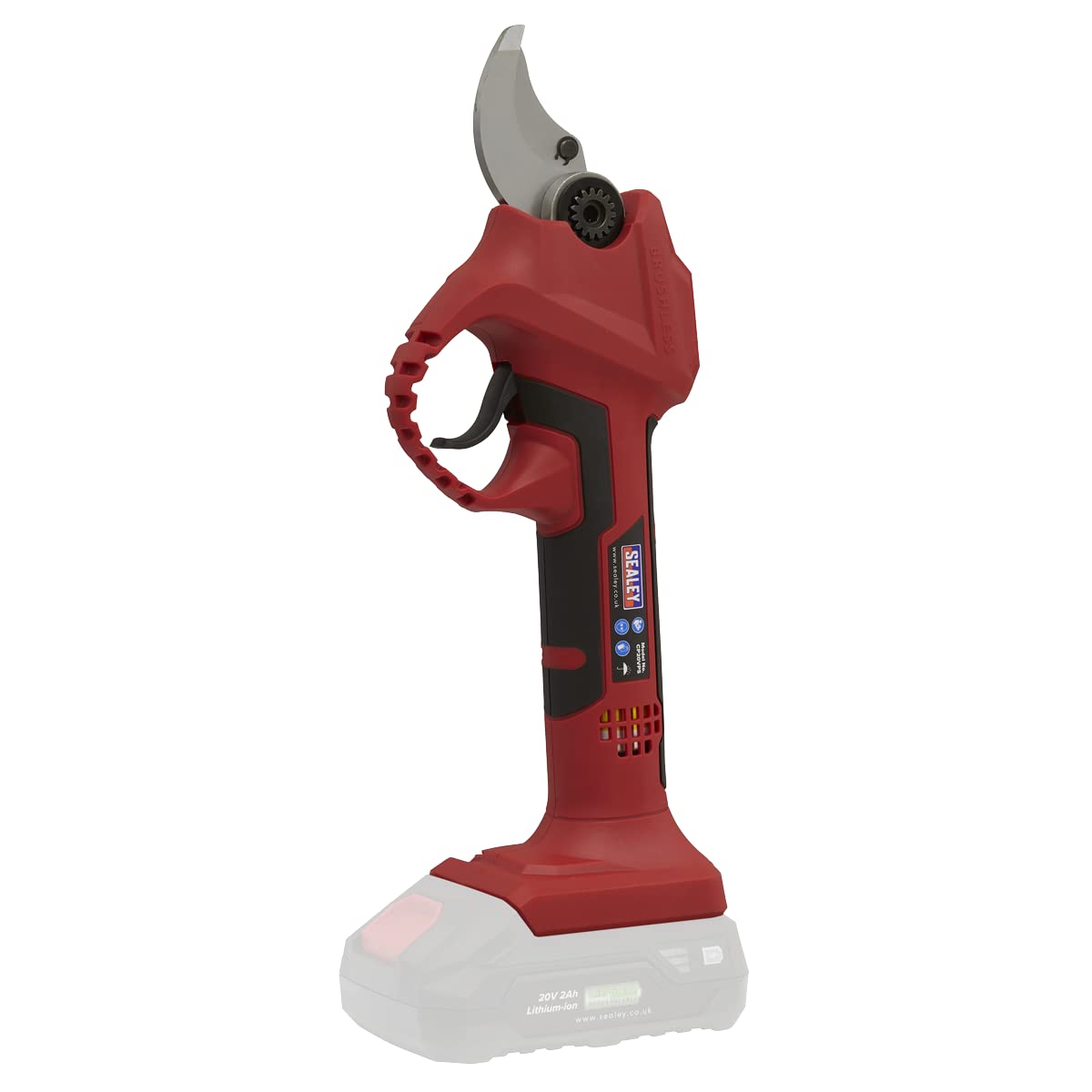 Sécateur sans fil CP20VPS Sealey soulage les mains pour taille de branches SV20