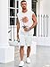 Runcati Mens Sleeveless Tank Tops Workout Gym Muscle Shirts Palm Tree Vintage Hawaiian Summer Beach T Shirts White