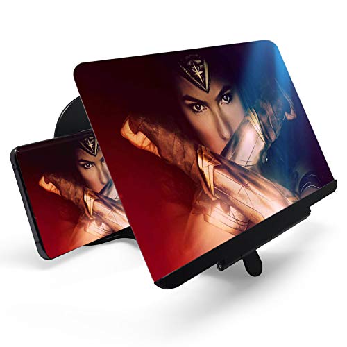 PPBOX 8.2â€™â€™ Screen Magnifier for Smartphone â€“ Mobile Phone 3D Magnifier Projector Screen for Videos, Movies, and Gaming â€“ Foldable Phone Stand with Screen Amplifier â€“ Compatible with All Smartphones