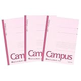 コクヨ(KOKUYO) ノート キャンパスノート A4 A罫 3冊パック ノ-203ANX3