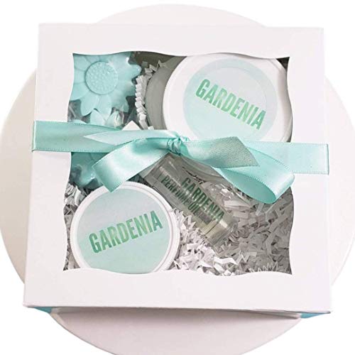 Sunbasil Soap Gardenia Flower Natural Spa Gift Box For Women Birthday/Bridal Shower/Mother'S Day cover