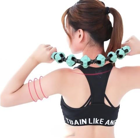 GION Gua Sha Stick Massager Neck and Back Relax Professional Body Massager Pain Relief Roller Tool Anti Cellulite Lymphatic Drainage Tool Muscle Release Stick (1Pcs) GION Gua Sha Stick Massager Neck and Back Relax Professional Body Massager Pain Relief Roller Tool Anti Cellulite Lymphatic Drainage Tool Muscle Release Stick (1Pcs)