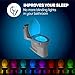 ToiLight The Original Toilet Bowl Night Light. Fun Useful Bathroom Motion Sensor Tech Gadget. Funny Novelty Birthday Gift Idea. Stocking Stuffer for Him Her Guys Men Mom Brother