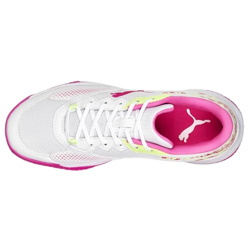 PUMA Womens Solarcourt RCT Padel Tennis Sneakers Shoes - White - Size 10.5 M4