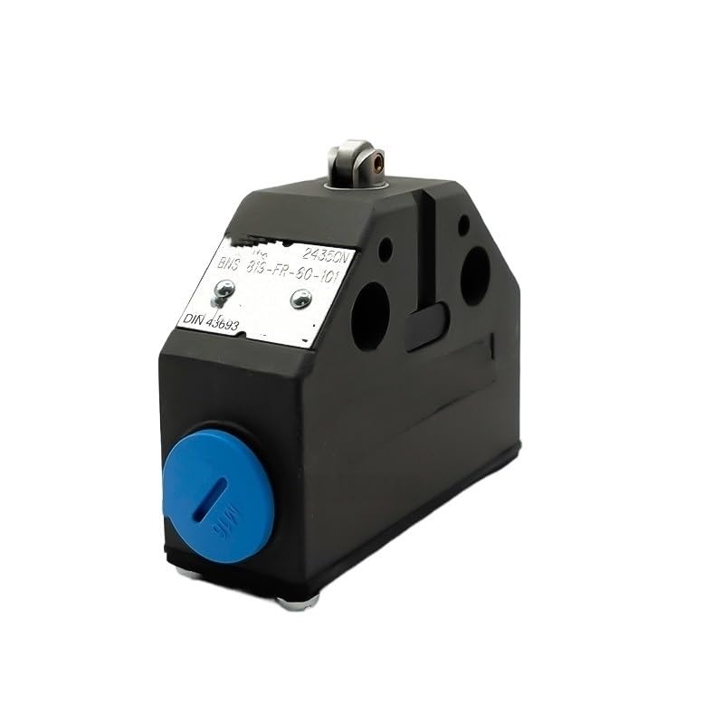 Finecorsa meccanico a posizione singola 250 V CA 6 A 1x Contatto a scatto a rullo 1NO 1NC for automazione BNS 819-FR-60-101