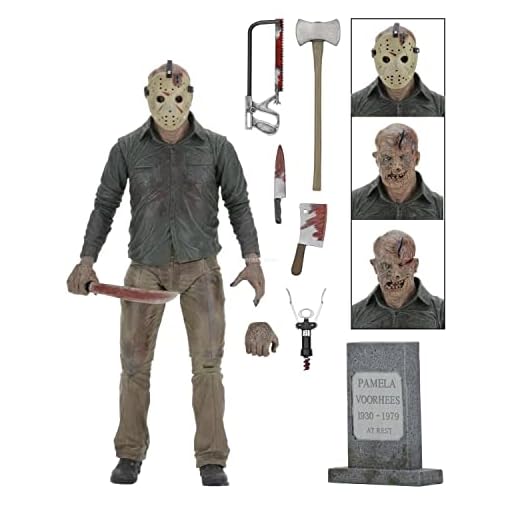 Neca 39716 fredag den 13:e delen 4 Det sista kapitlet – Jason Voorhees Ultimate actionfigur 18 cm