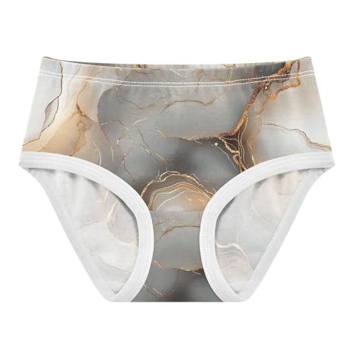 Training Panties Elastic Waistband Panties Organic Underwear for Baby Girls in Sizes 2T,3T, 4T, 5T, 6Y and 8Y