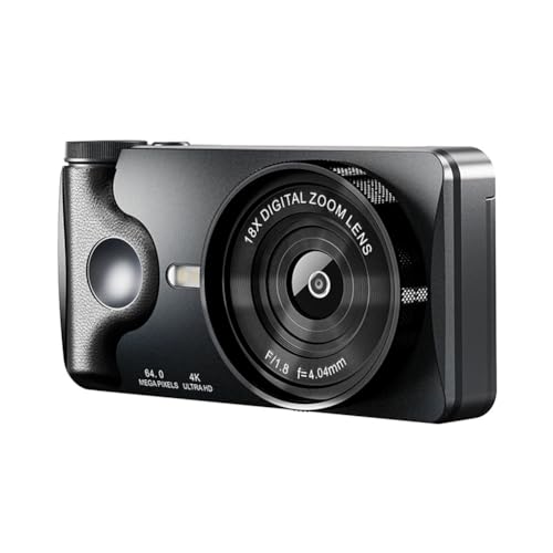 Caméra Numérique 4K HD pour Réussir Facilement Vos Selfies et Photos 64MP