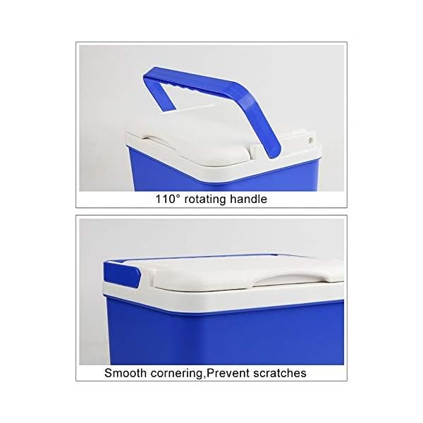 ZGQA-GQA Refrigerator Car Portable Mini Cooler 6L EPS Refrigerator Durable Car - Image 5