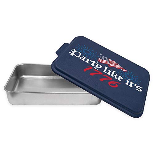 TeesAndTankYou Party Like It's 1776 Aluminum Cake Pan 9