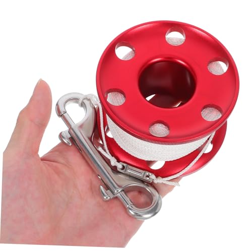 Carrete de buceo de aluminio con sistema integrado resistente Hemobllo 4