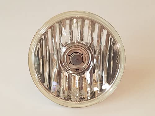 Big Dog OEM Headlight Glass & H4 Bulb - 5-3/4 (2000-11) K9, Mastiff, Ridgeback