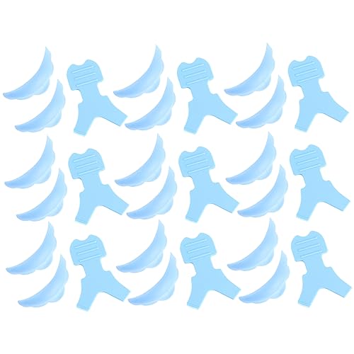 IWOWHERO 10 Pairs Lash Perm Curler Pad Silicone Eyelash Gasket for Lash Skin-Friendly