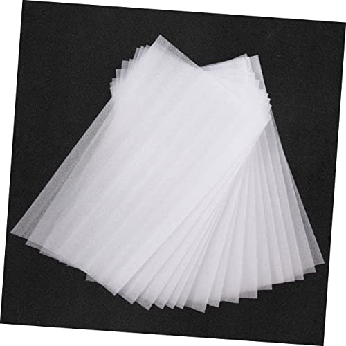 STAHAD 50 Folhas Iluminador De Algodão Pérola Papel De De Cabelo Descolorante e Revelador De Cabelo