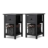 Améliorez la décoration de votre chambre avec notre élégante table de chevet, avec une finition laquée élégante et un motif en osier exquis. Ce design minimaliste améliore non seulement votre espace, mais offre également un rangement fonctionnel. Parfaitement adaptée à différents styles de décoration, cette élégante table de chevet est un complément idéal à n'importe quelle chambre, offrant à la fois sophistication et praticité.