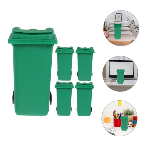 Set de 6 basureros pequeños multifunción para escritorio OSALADI miniatura 3