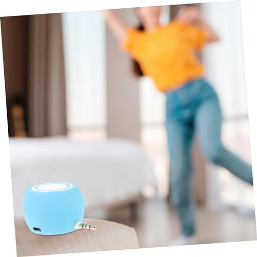Altavoz mini portátil cable jack Mipcase con diseño elegante de doble canal 5