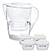 BRITA Marella White 3.5 L Water Filter Jug with 4 MAXTRA+ Filter Cartridges