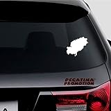 Pegatina Promotion Isel Ibiza - Pegatina de 15 cm aprox. sin fondo de lámina de alto rendimiento para barniz y disco, pegatinas para coche, pegatinas