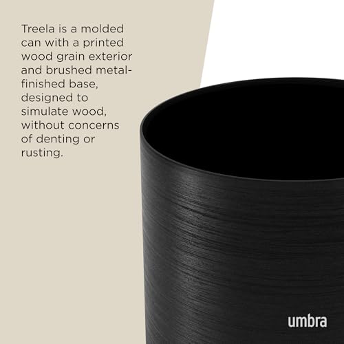 Caneca de basura Umbra Metalla plástico 4.5 gal miniatura 5