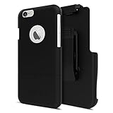 Seidio SURFACE Reveal Case & Belt-Clip Holster for iPhone 6 ONLY [Slim Protection] - Retail Packaging - Black