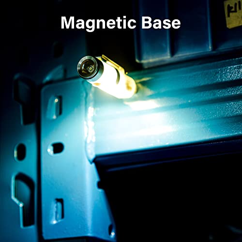 Rovyvon A5 G3 Usb C Flashlight With Red Sidelight, Luminous Body, 650 Lumens 9 Modes Outdoor Mini Edc Rechargeable High Bright Multi-Functional Flashlights,Idea As Holiday Gift #TOP5