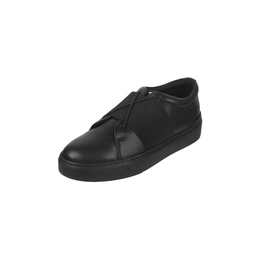 Men Faux Leather Sneaker Shoes-image-46