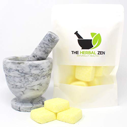Morning Energy Shower Steamers with Essential Oils by The Herbal Zen 10-pk Aromatherapy