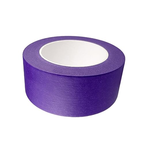 Image of Purple Painters Tape - 2 Inch Wide X 55 Yards For Arts, Crafts, Painting, Labeling, Decoration, School Projects, Home & Office