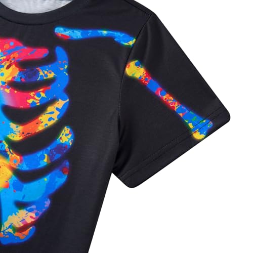 Image of Boys Tie Dye Shirt Size 4-14 Hippies Senior Rainbow Tees T Shirts for Kids | Tees T shirts for Kids