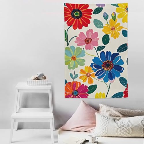 Tapisserie murale solution mur vide décoration douce chambre coucher - 5