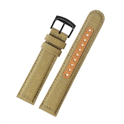 [X] 20MM 21MM 22MM uXbg iC Xgoh V`YɓK ZCR[ɓK SRPC31J1 SSC295J1 EHb`Xgbv n~g LoX U[ EHb`oh(B-Khaki-black,22mm)