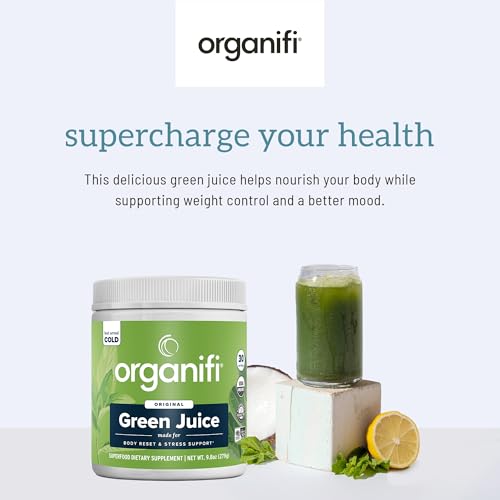Best Greens Powders for Women Over 50: Your Complete Guide to Energy, Bone Health, and Vitality 13 Organifi Green Juice - Powder Supplement with Organic Spirulina, Ashwagandha, and Chlorella - Helps Achieve Fitness Goals and Reduce Cortisol Levels, 30-Day Supply