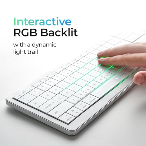 Image of CLVX 1 Mac Wireless Keyboard with Trackpad Full Size Bluetooth