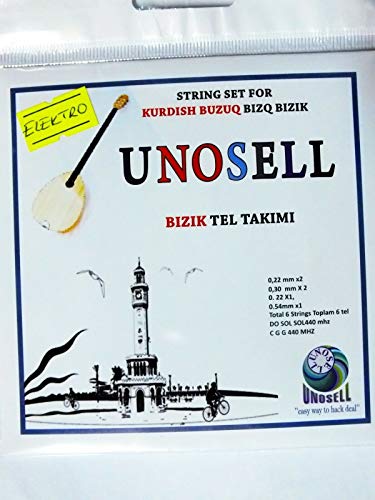 String Set For String Instrument Electric Electro Buzuq Pyramid