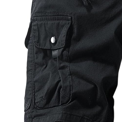 Short cargo en coton stretch de qualité supérieure et coupe décontractée