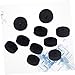 FAVOMOTO 10pcs Cymbal Felt Washers for Drum Accessories Black Felt Pads for Crash Cymbals Replace Old Washers Protect Your Instrument Finish