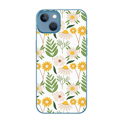 Coque iPhone 14 Plus TPU König Design antichoc motif floral