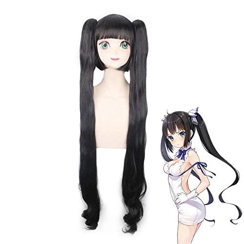 Sword Oratoria Hestia Kami Sama Cosplay Wig Heat Resistant Synthetic Wigs for Halloween Costume Party Role Play+Wig Cap