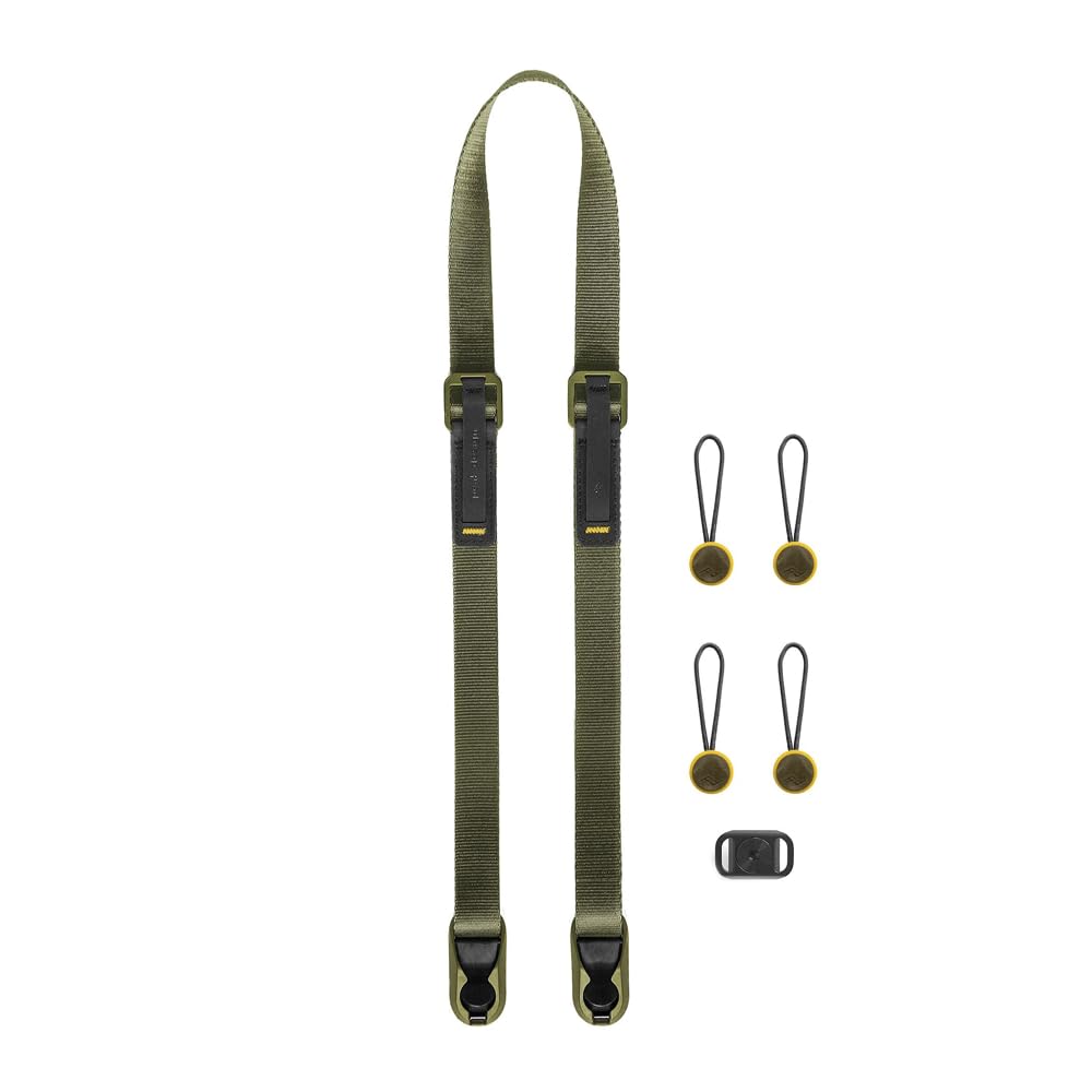 Leash Camera Strap (Charcoal) Kelp