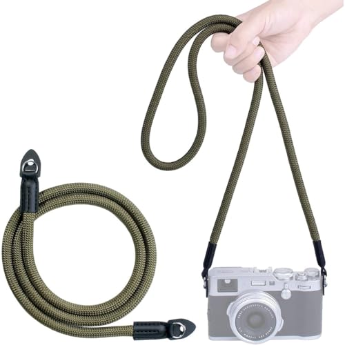 JYNXOR Sangle Appareil Photo,Bandoulière pour Appareil Photo,Courroie de Cou pour Appareil Photo en Nylon,Cordon d'Épaule Résistant à l'Usure,Pour Appareil...