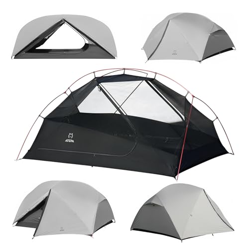 ATEPA Voyage 2 Person Backpacking Tent, Ultralight 20D...
